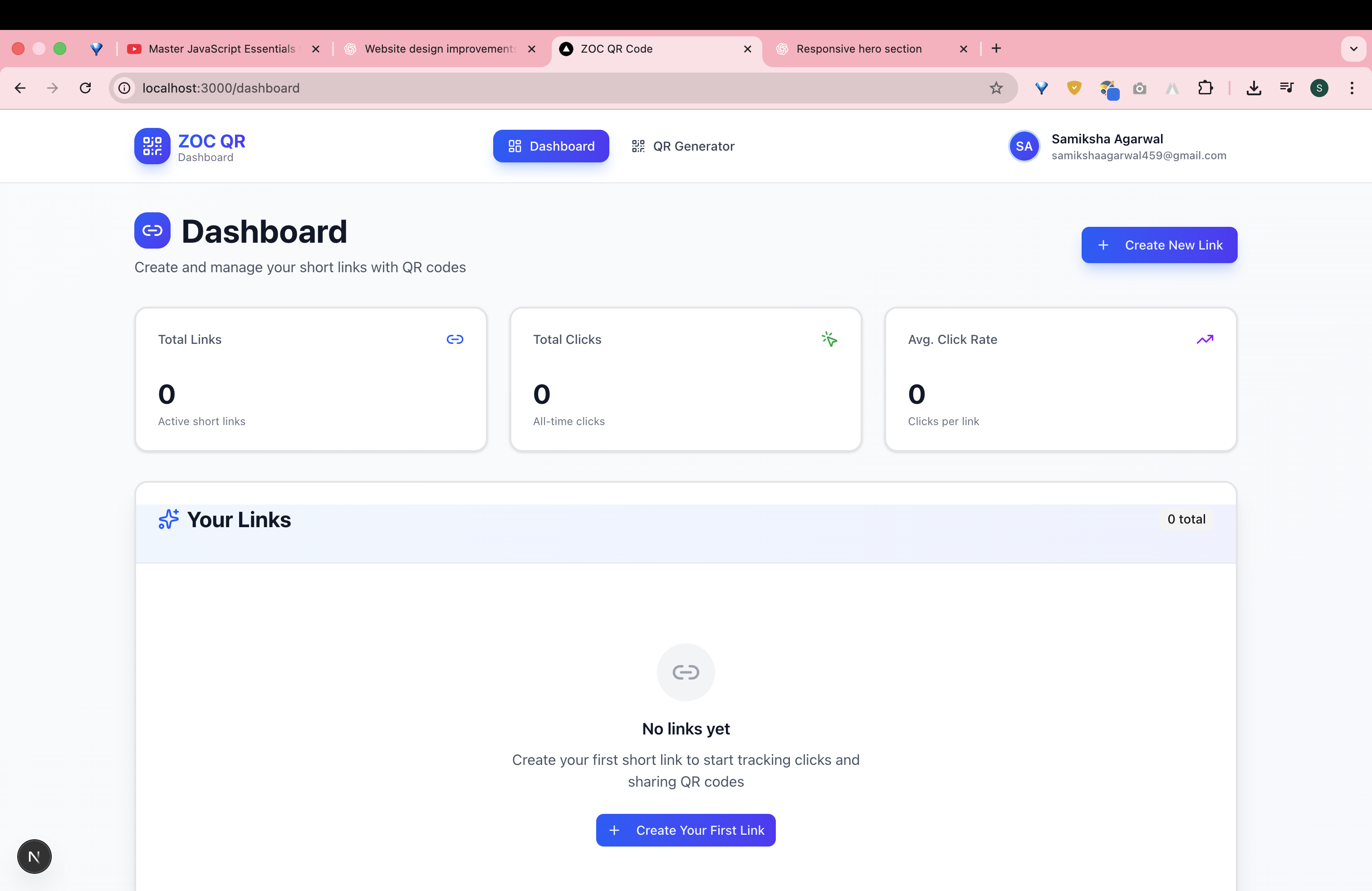Analytics Dashboard